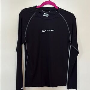 Kooar Black Long Sleeve Shirt